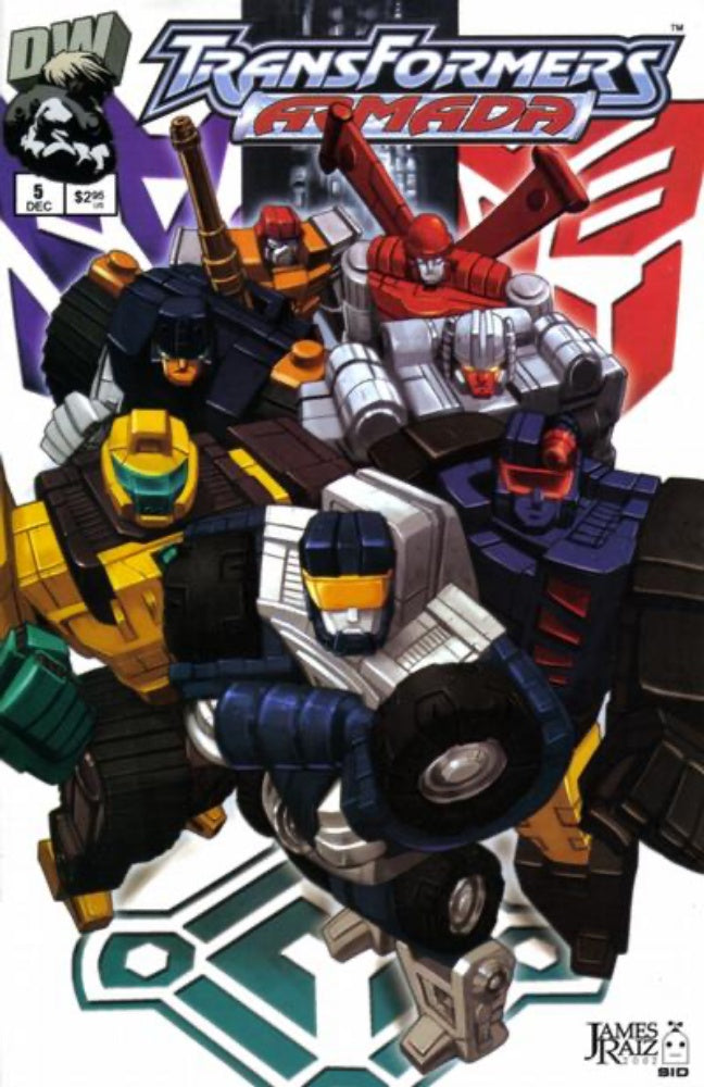 Transformers Armada #5 (2002-2003) Dreamwave Productions Comics