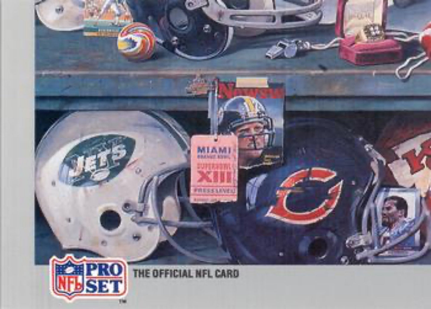 1990-91 Pro Set Super Bowl 160 Football 7 Puzzle 7