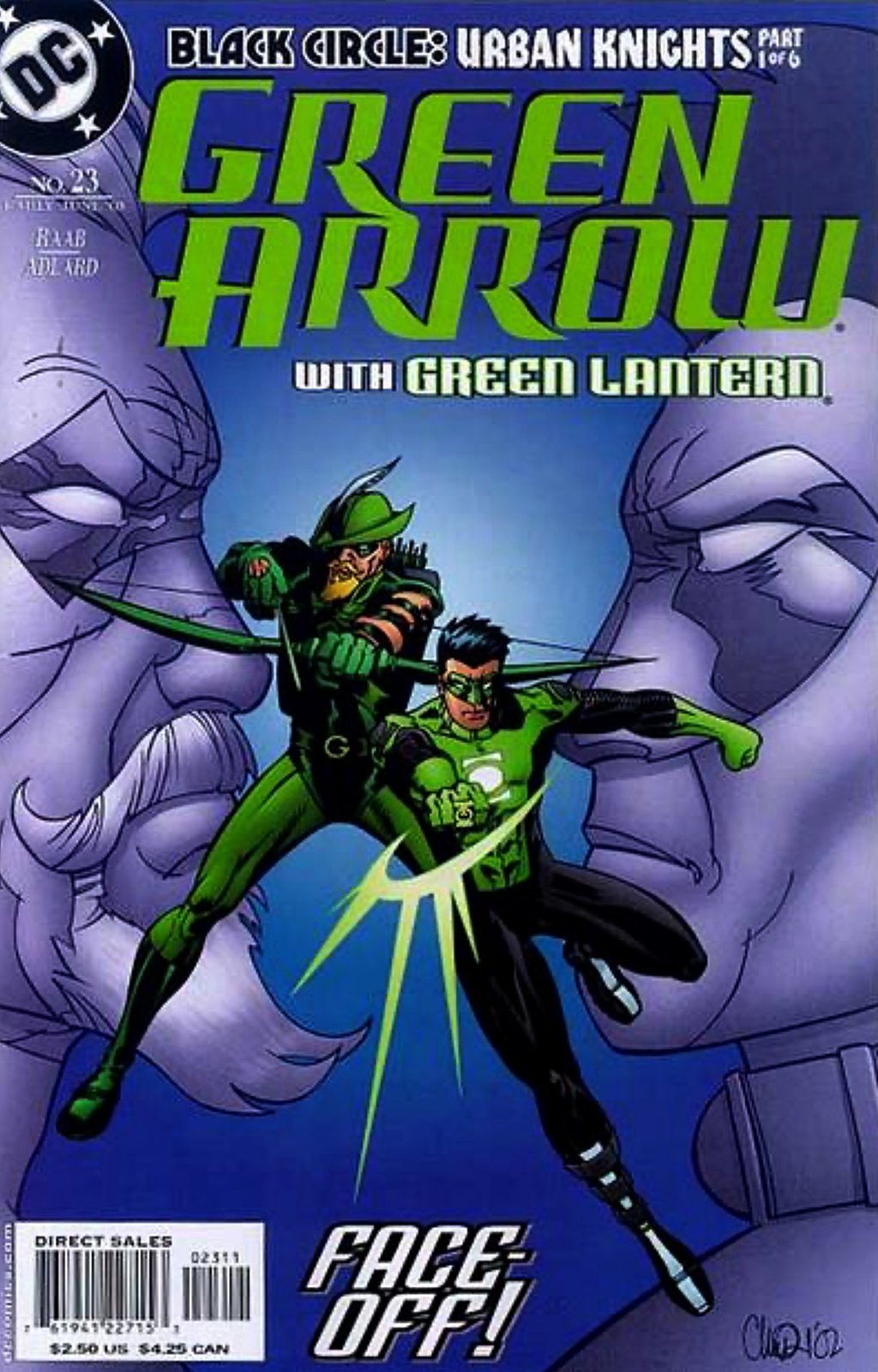 Green Arrow #23 Direct Edition Cover (2001-2007) DC Comics