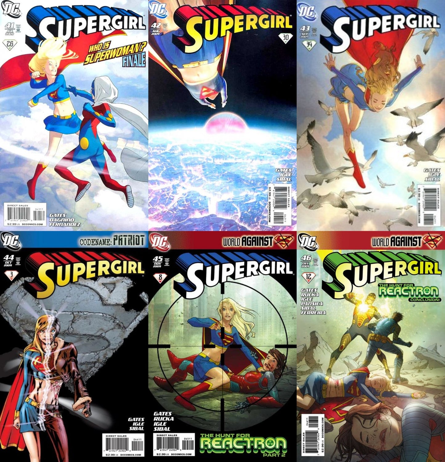 Supergirl #41-46 Volume 5 (2005-2011) DC Comics - 6 Comics