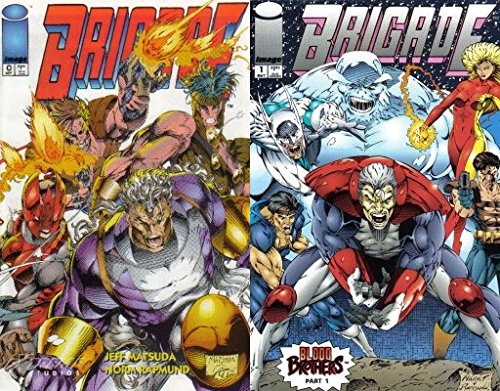 Brigade #0-1 Volume 2 (1993-1995) Image Comics - 2 Comics