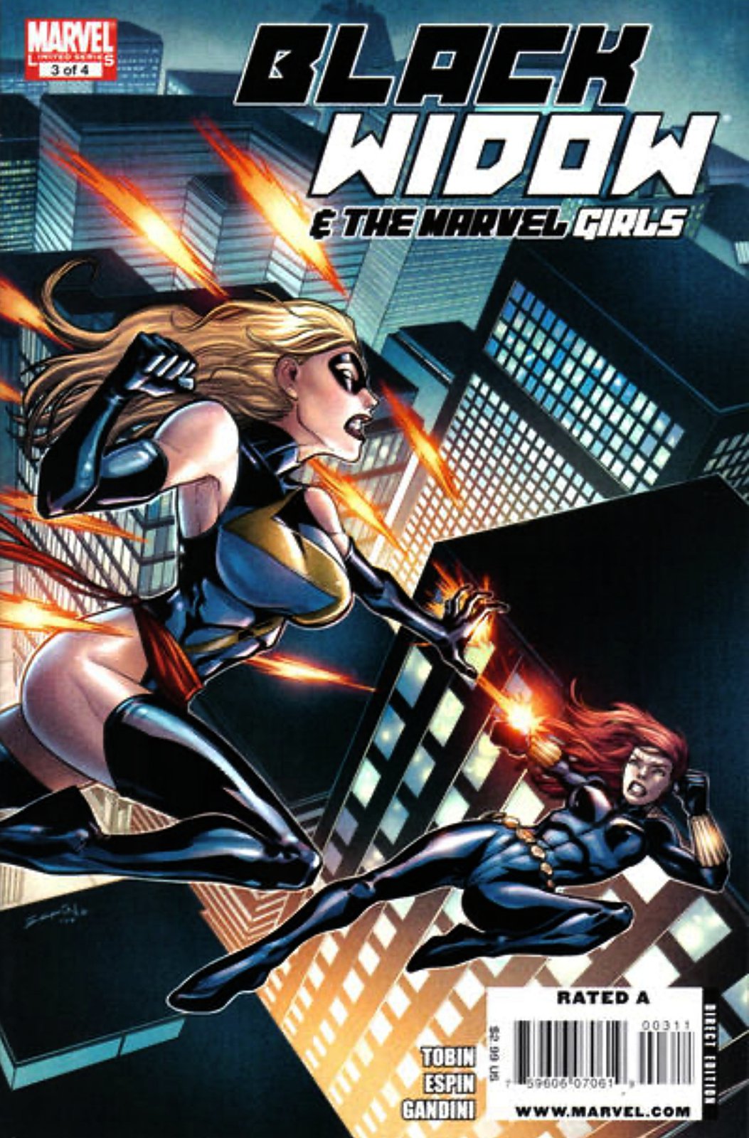 Black Widow & the Marvel Girls #3 (2010) Marvel Comics