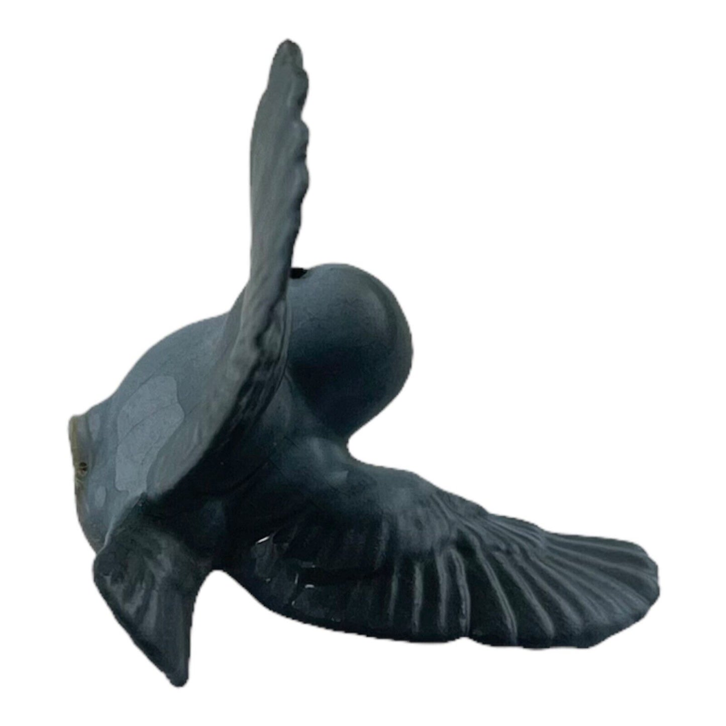Blue Bird with Open Wings 1.5 Inch Decorative Vintage Ceramic Figurine