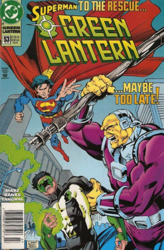 Green Lantern #53 Newsstand Cover (1990-2004) DC