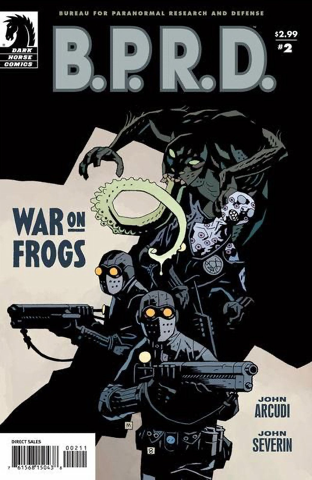 B.P.R.D.: War on Frogs #2 (2008-2009) Dark Horse Comics
