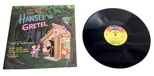 Walt Disney Presents The Story Of Hansel And Gretel 1964 Disneyland Vinyl LP