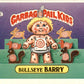 1986 Garbage Pail Kids Series 3 #111b Bullseye Barry Two Asterisks EX