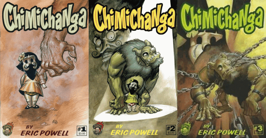 Chimichanga #1-3 (2010) Albatross Exploding Funny Book - 3 Comics