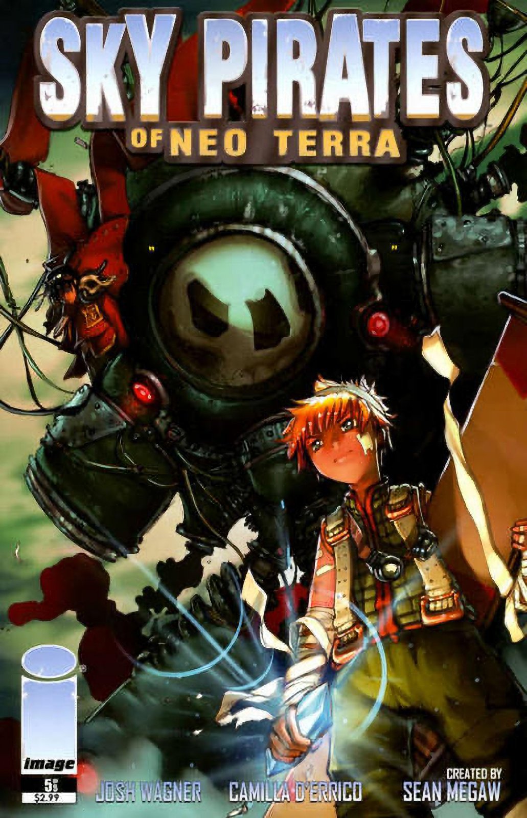 Sky Pirates of Neo Terra #5 (2009-2010) Image Comics