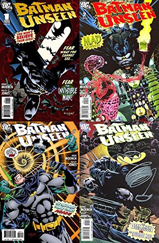 Batman Unseen #1-4 (2009-2010) DC Comics - 4 Comics