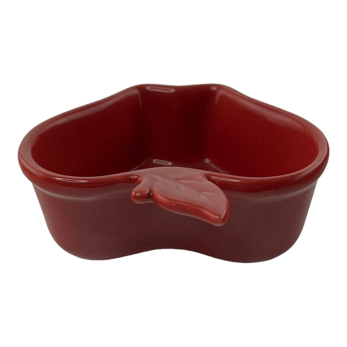 Nantucket Ceramic 5 Inch Red Apple Bakeware Baking Dish