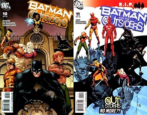 Batman and the Outsiders #10-11 Volume 2 (2007-2009) DC Comics - 2 Comics