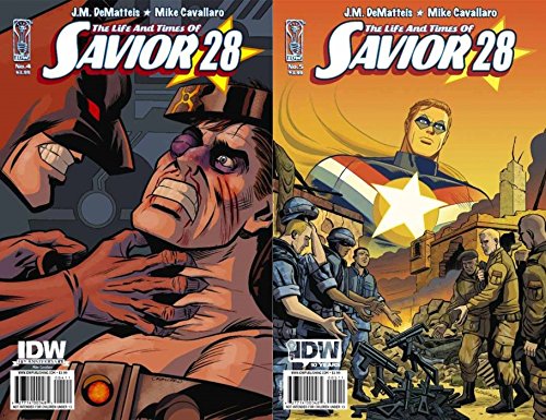 The Life and Times of Savior 28 #4-5 (2009) IDW Comics - 2 Comics