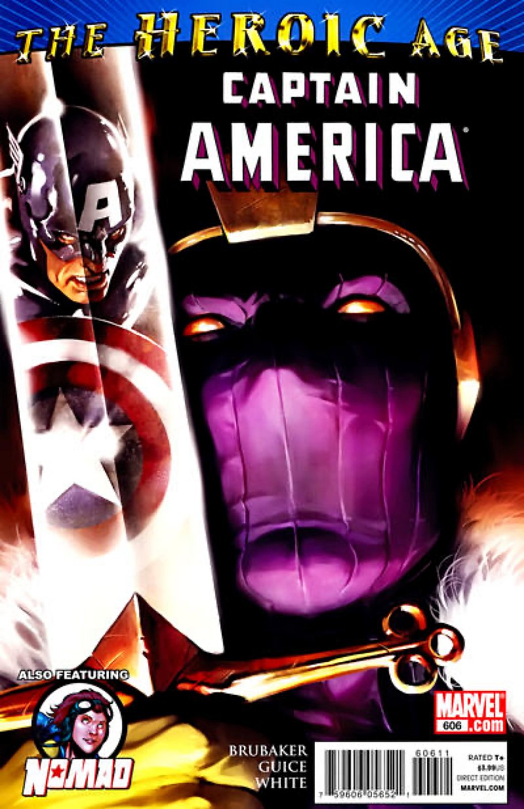 Captain America #606 (2005-2011) Marvel Comics