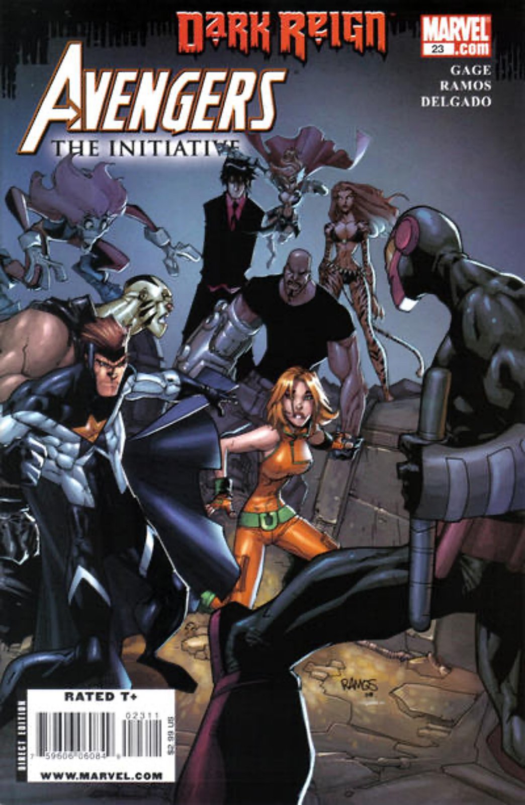 Avengers: The Initiative #23 (2007-2010) Marvel Comics