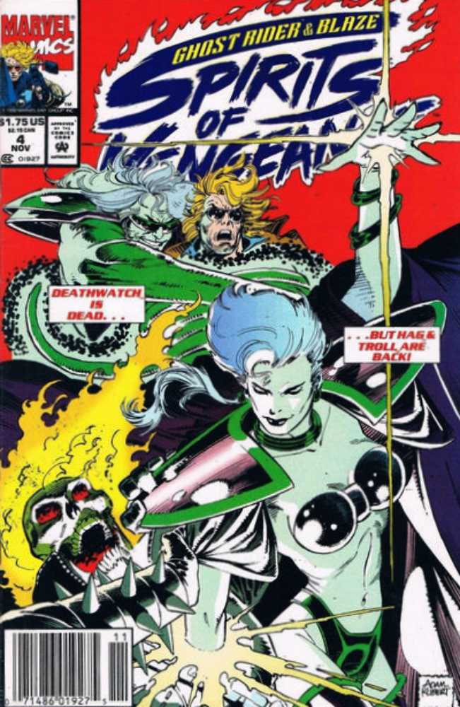 Ghost Rider / Blaze: Spirit of Vengeance #4 Newsstand (1992-1994) Marvel