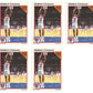 (5) 1991-92 Hoops McDonald's Basketball #25 Derrick Coleman Lot New Jersey Nets