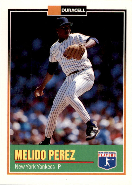 1993 Duracell Power Players II #2 Melido Perez New York Yankees