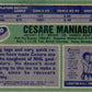 1976 Topps #240 Cesare Maniago Minnesota North Stars EX