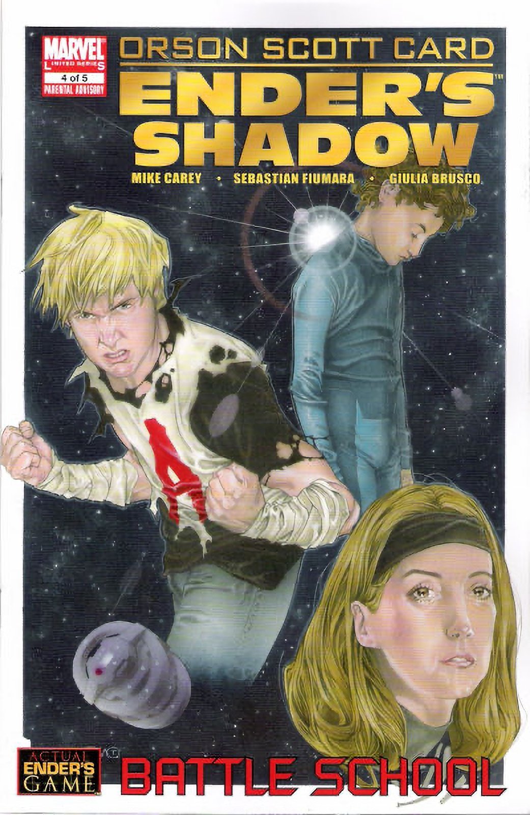 Ender's Shadow: Battle Scool #4 (2009) Marvel Comics