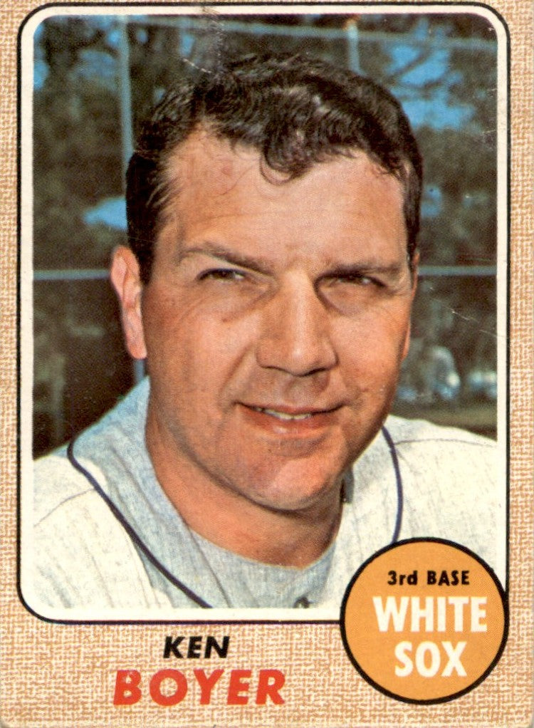 1968 Topps #259 Ken Boyer Chicago White Sox GD