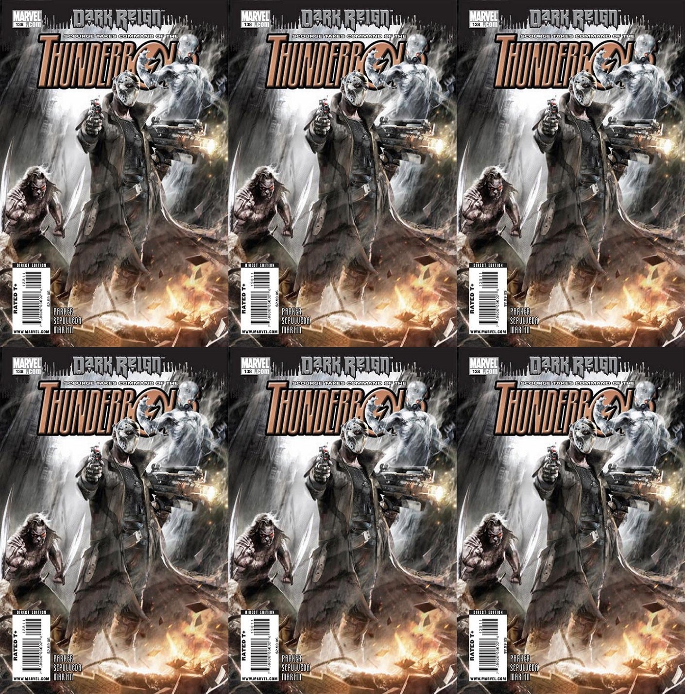 Thunderbolts #138 Volume 1 (1997-2003, 2006-2012) Marvel Comics - 6 Comics