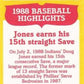 1989 Topps Woolworth Baseball Highlights Baseball 14 Doug Jones