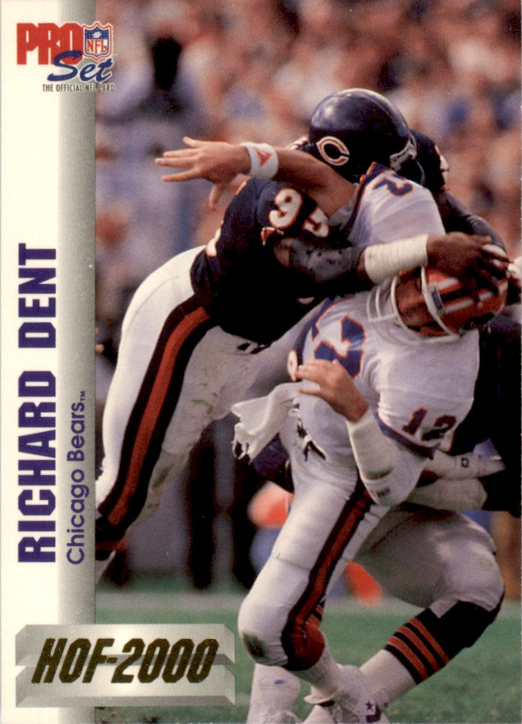 1992 Pro Set HOF 2000 #2 Richard Dent Chicago Bears