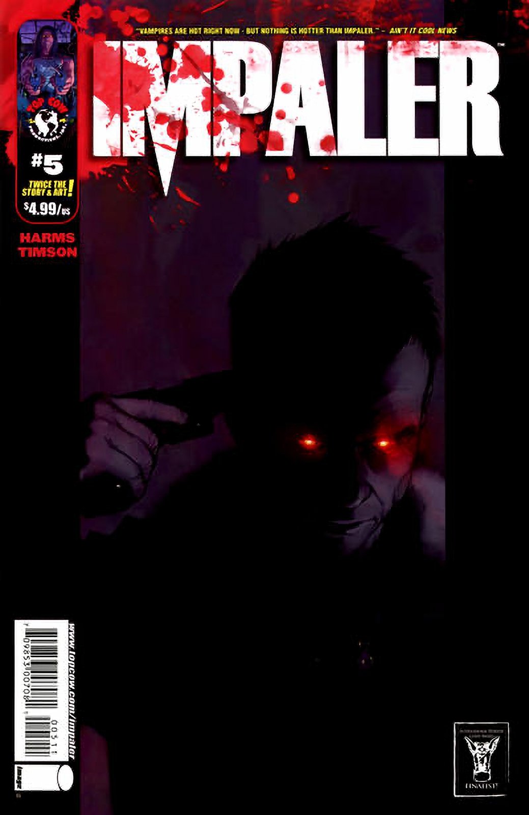 Impaler #5 (2009-2010) Top Cow Comics