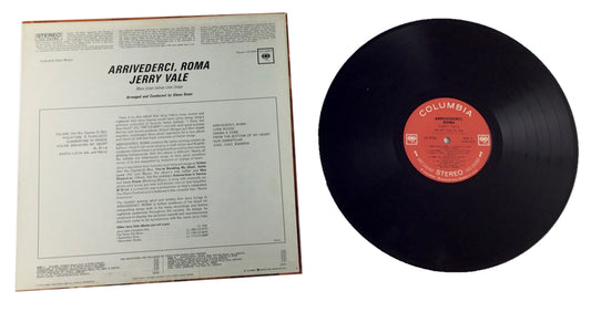 Jerry Vale Arrivederci, Roma Vinyl LP Columbia