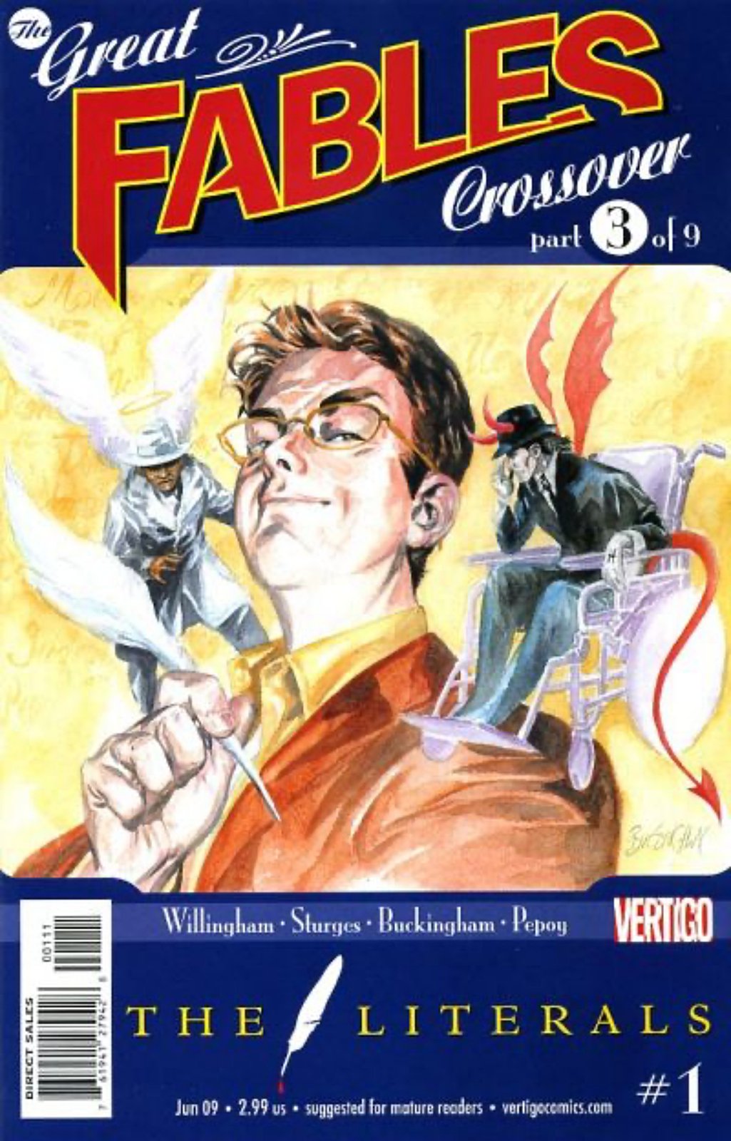 The Literals #1 (2009) Vertigo Comics