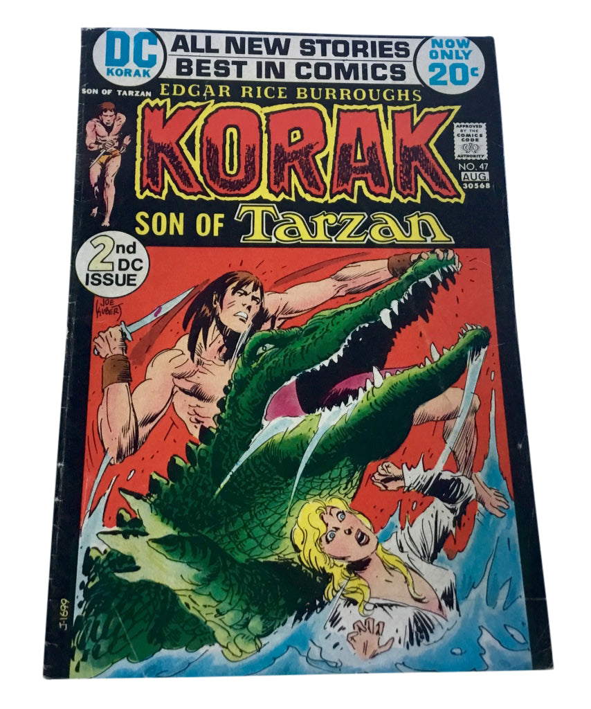 Korak Son of Tarzan #47 (1972-1975) DC Comics