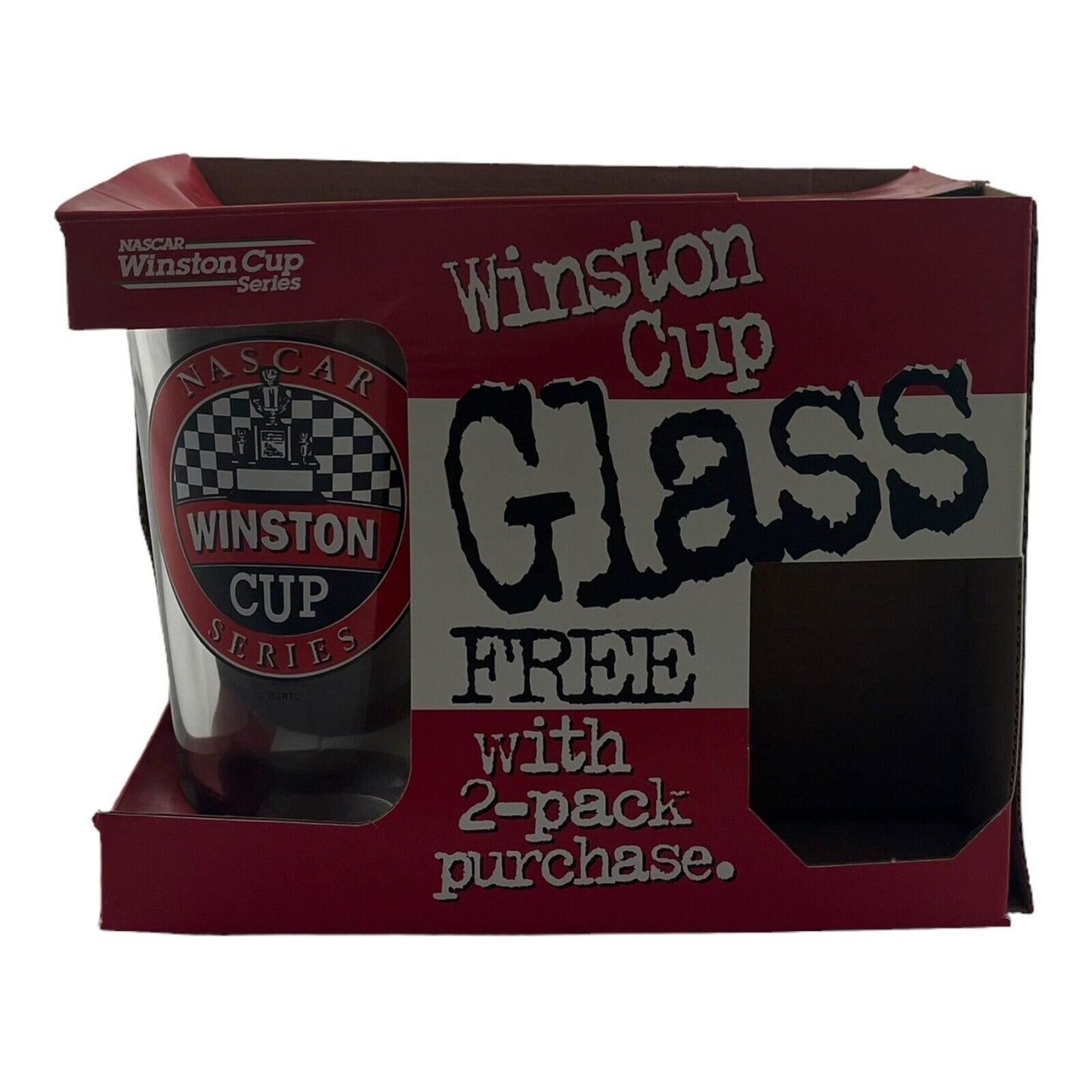 Nascar Winston Cup Series Pint Glass New in Package