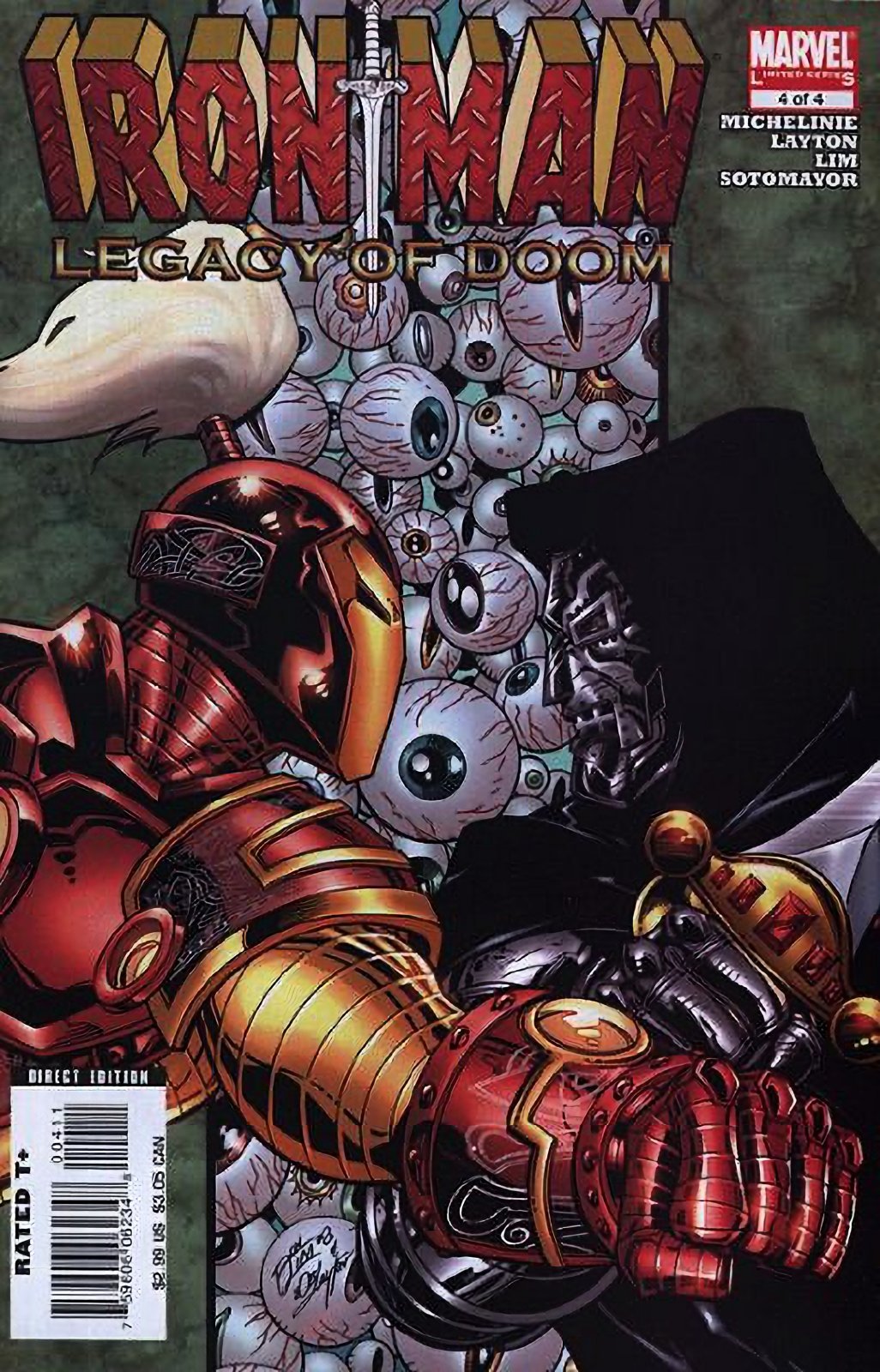 Iron Man: Legacy of Doom #4 (2008) Marvel Comics