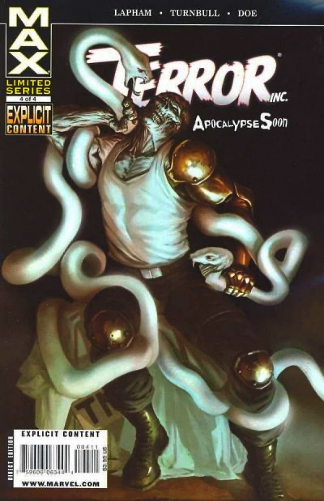 Terror, Inc. - Apocalypse Soon #4 (2009) Marvel
