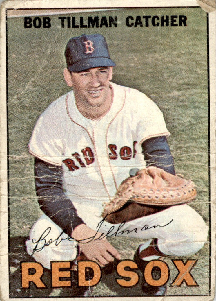 1967 Topps #36 Bob Tillman Boston Red Sox PR