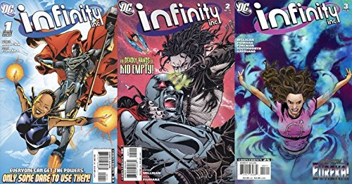 The Infinity Inc. #1-3 Volume 2 (2007-2008) DC Comics - 3 Comics