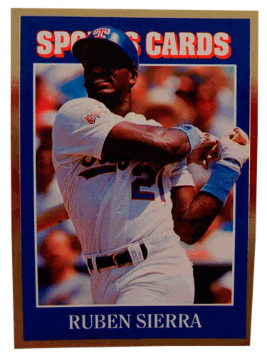 1992 Allan Kaye's Sports Cards News Magazine Multi-Sport 71 Ruben Sierra