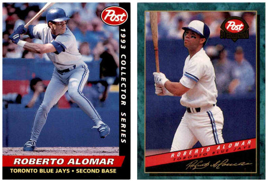 1993 & 1994 Post Cereal Baseball Roberto Alomar Blue Jays Baseball Card Lot