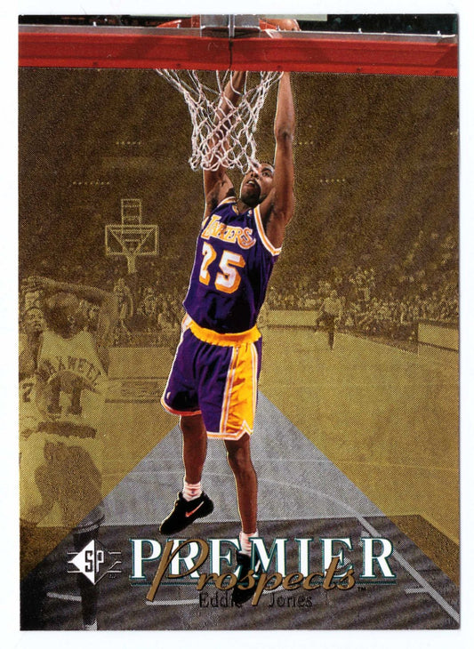 1994-95 SP #10 Eddie Jones Foil RC Los Angeles Lakers