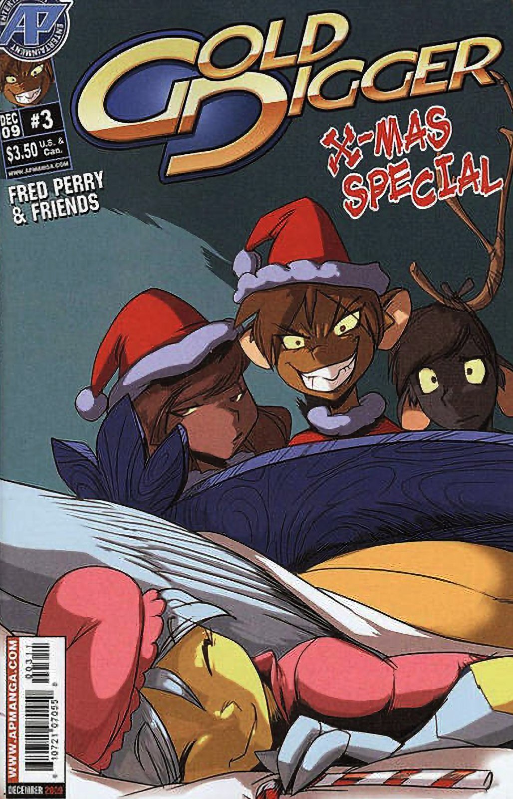 Gold Digger X-Mas Special #3 (2008-2018) Antarctic Press Comics