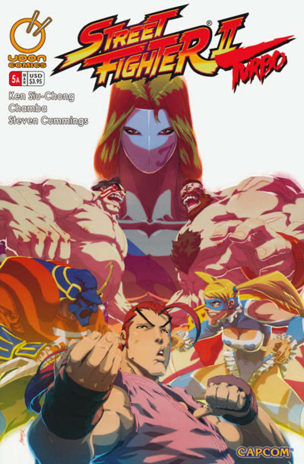 Street Fighter II Turbo #5A (2008-2009) Udon Comics