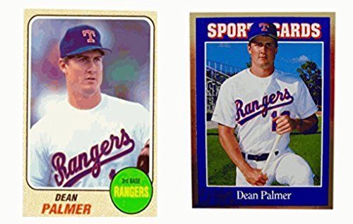 (2) Dean Palmer Odd-Ball Trading Card Lot