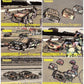 1995 Traks - Race Scapes Nascar Racing 10 Card Hand Collated Set
