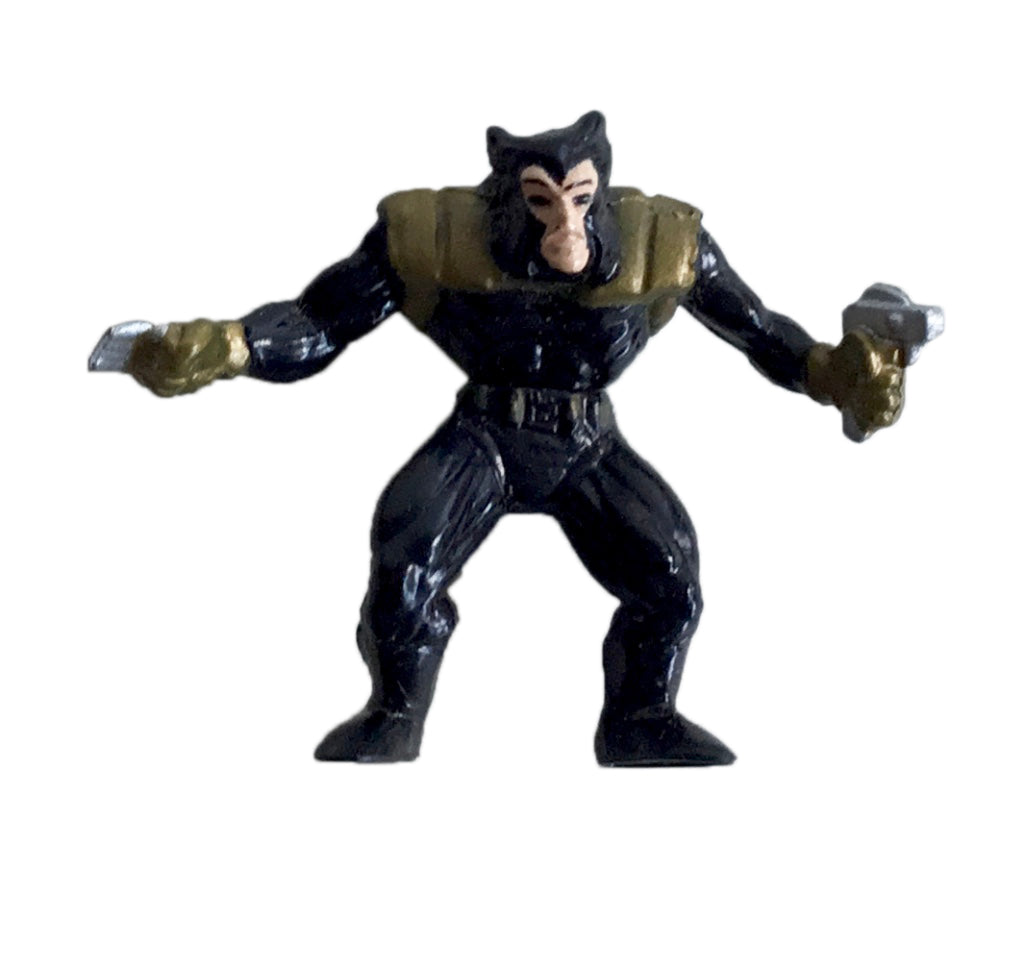 X-Men Pocket Comics Spy Mission Wolverine 1.5 Inch Figure 1994 Toy Biz
