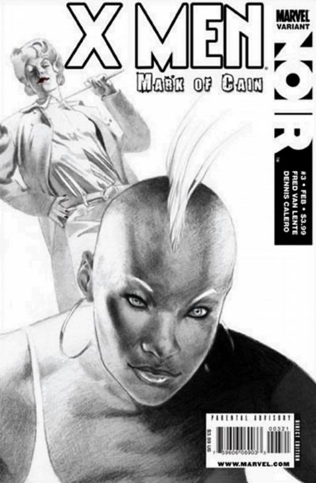 X-Men Noir: Mark of Cain #3B (2010) Marvel Comics