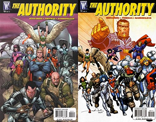The Authority #20-21 Volume 5 (2008-2011) Wildstorm Comics - 2 Comics
