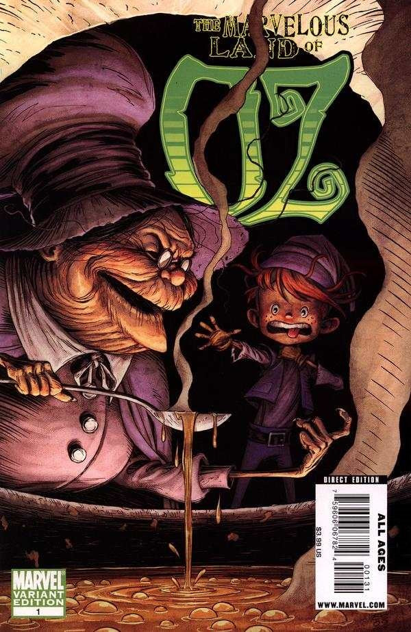 The Marvelous Land of Oz #1 Incentive Variant (2010) Marvel Comics