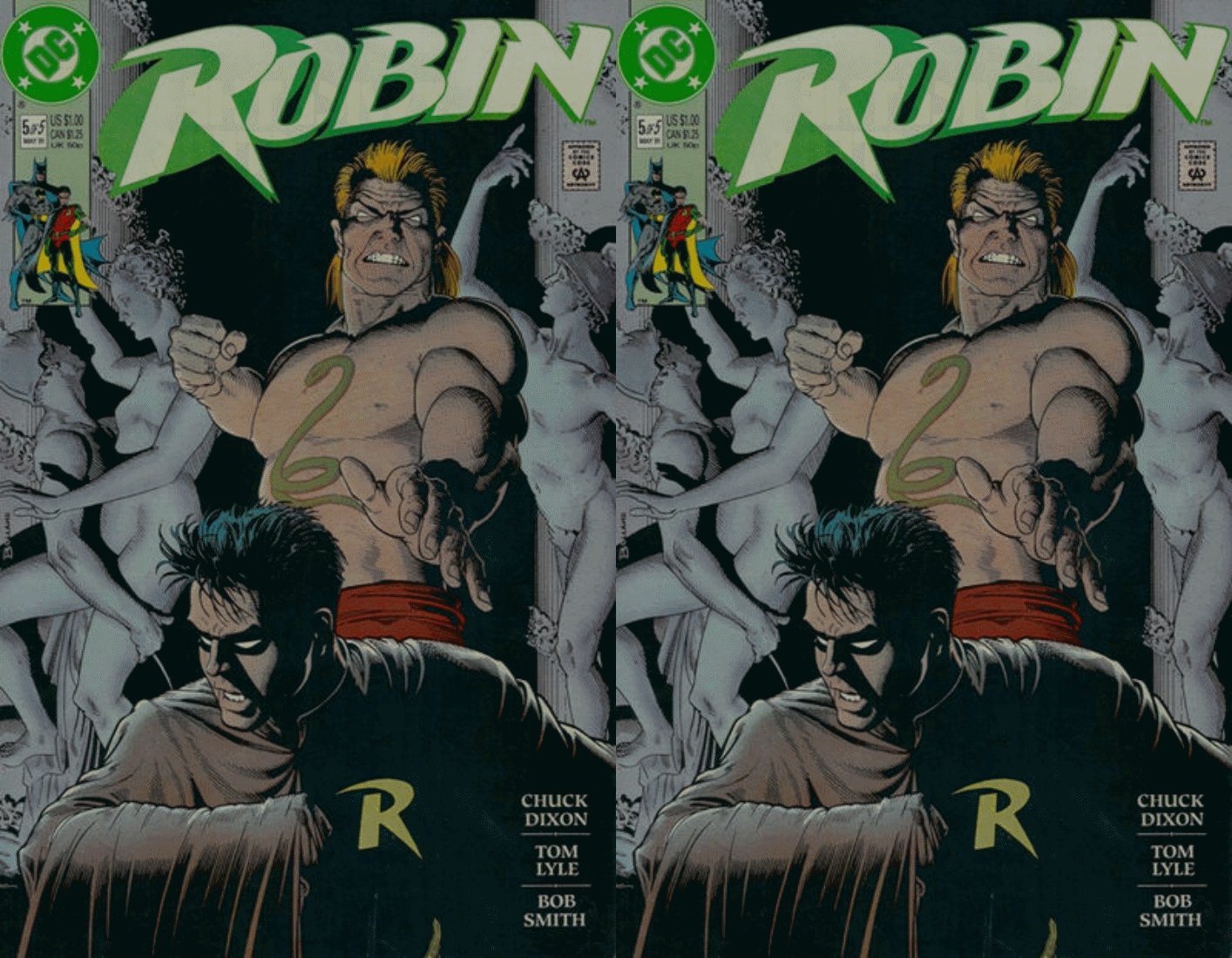 Robin #5 (1991) DC Comics - 2 Comics