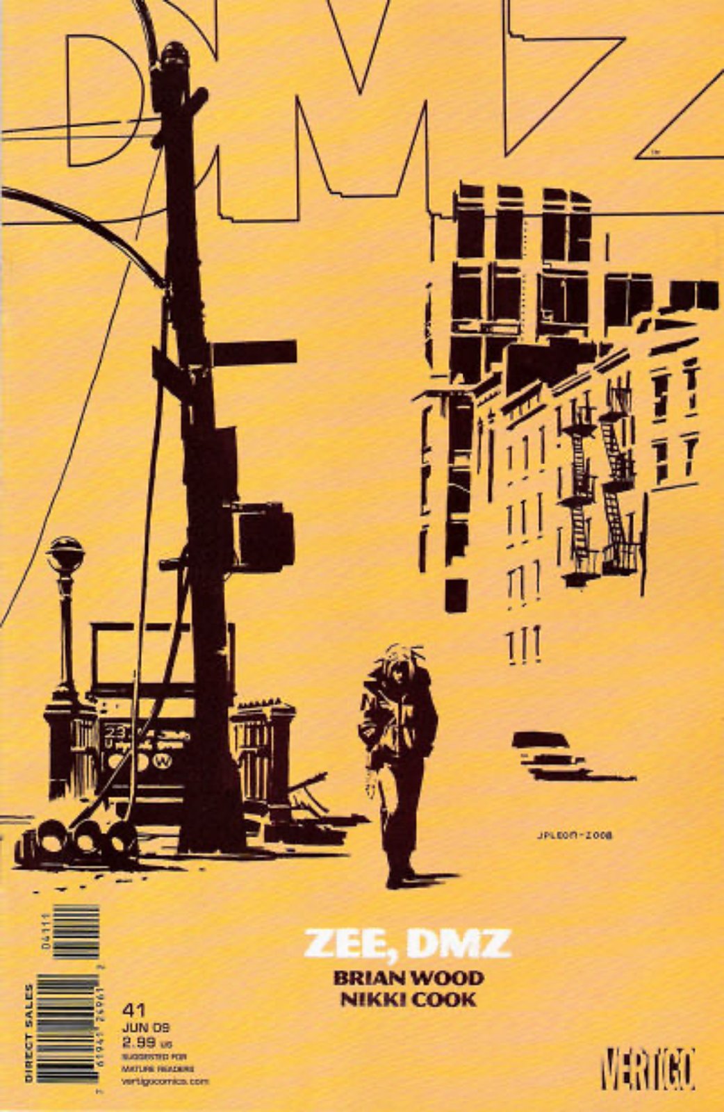 DMZ #41 (2006-2012) Vertigo Comics